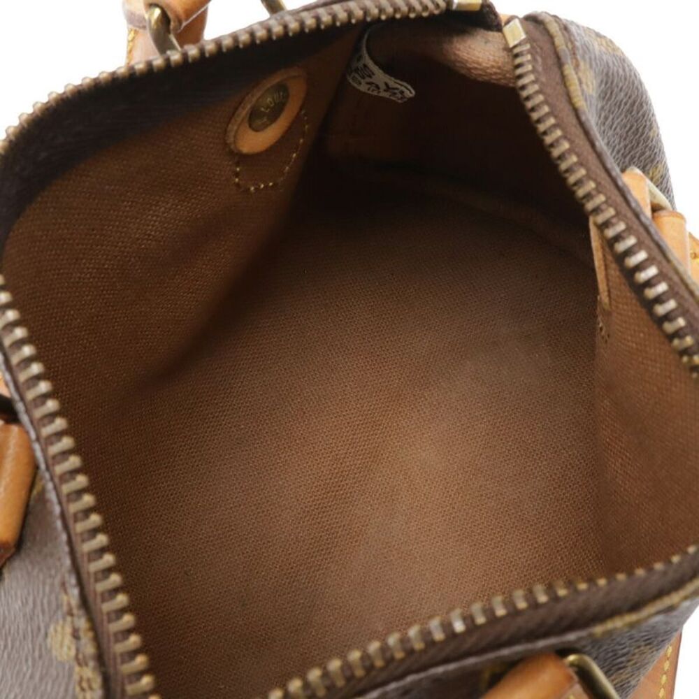 Louis Vuitton Monogram Mini Speedy Handbag - Picture 6 of 7